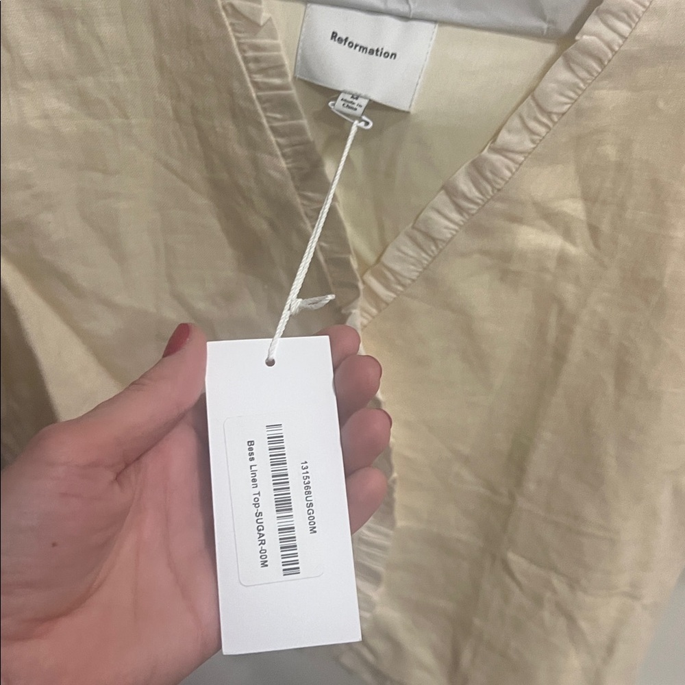 Reformation Bess Linen Top - Picture 8 of 9